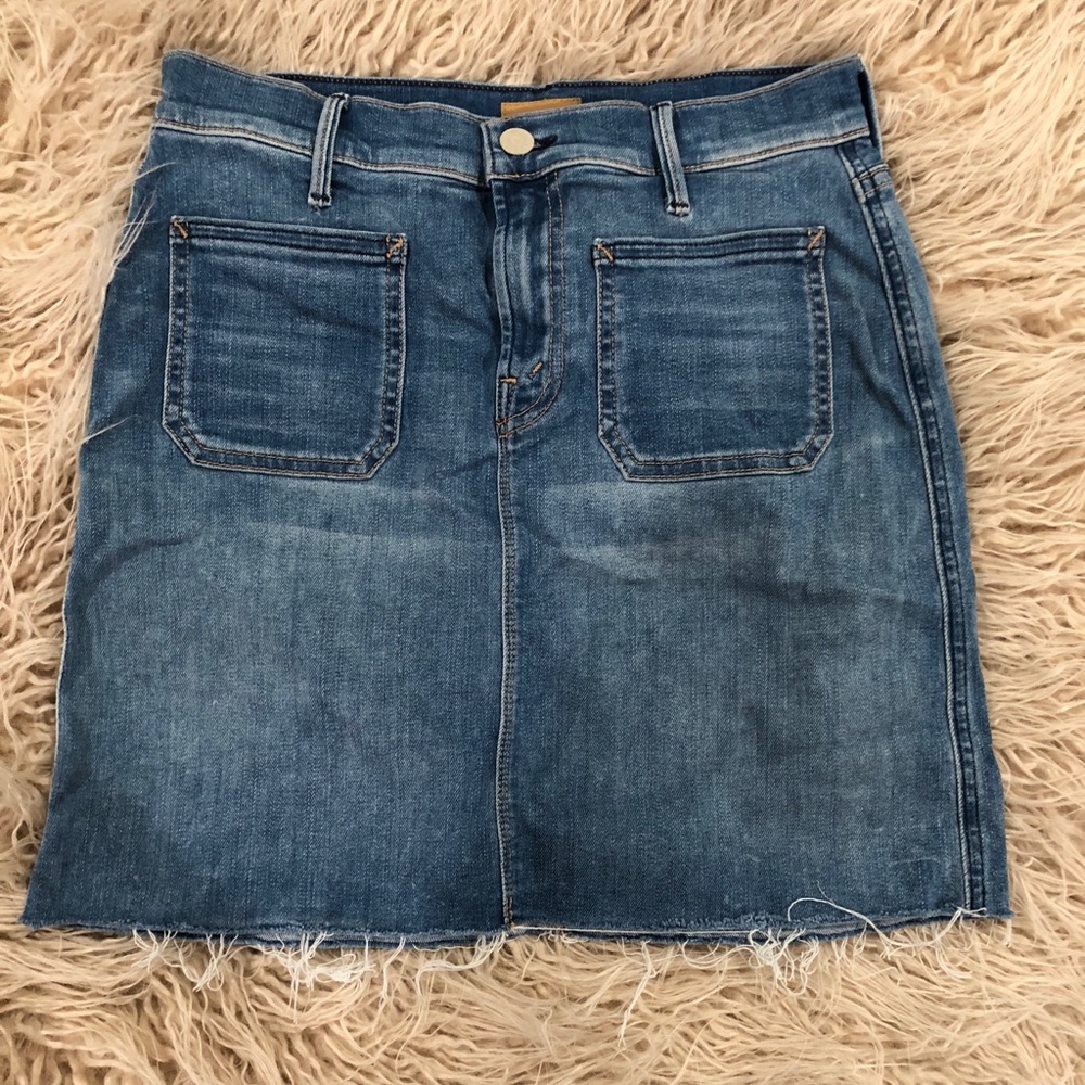 Mother Denim Mini Skirt 26